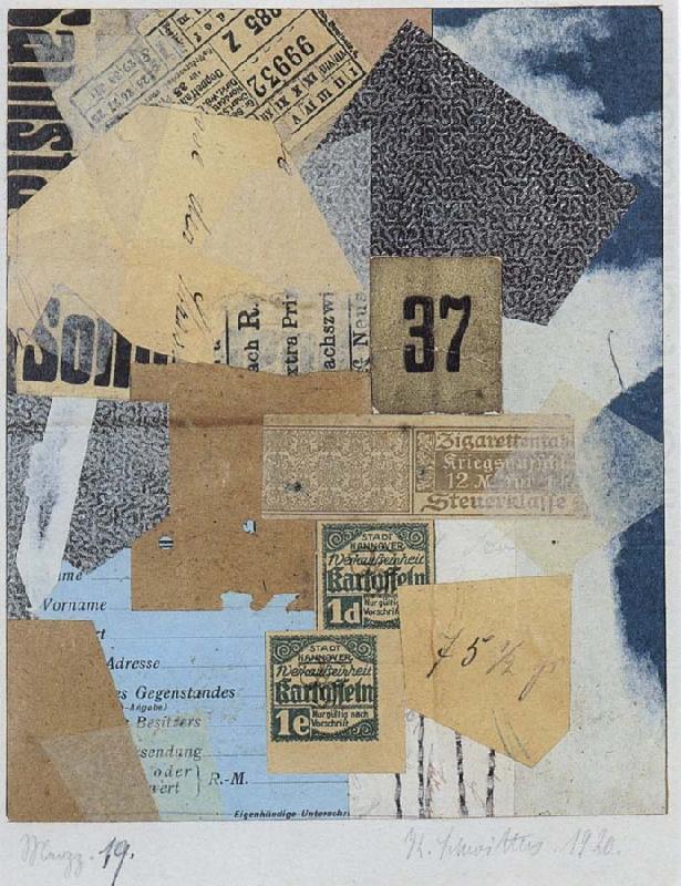 Merz 19, Kurt Schwitters